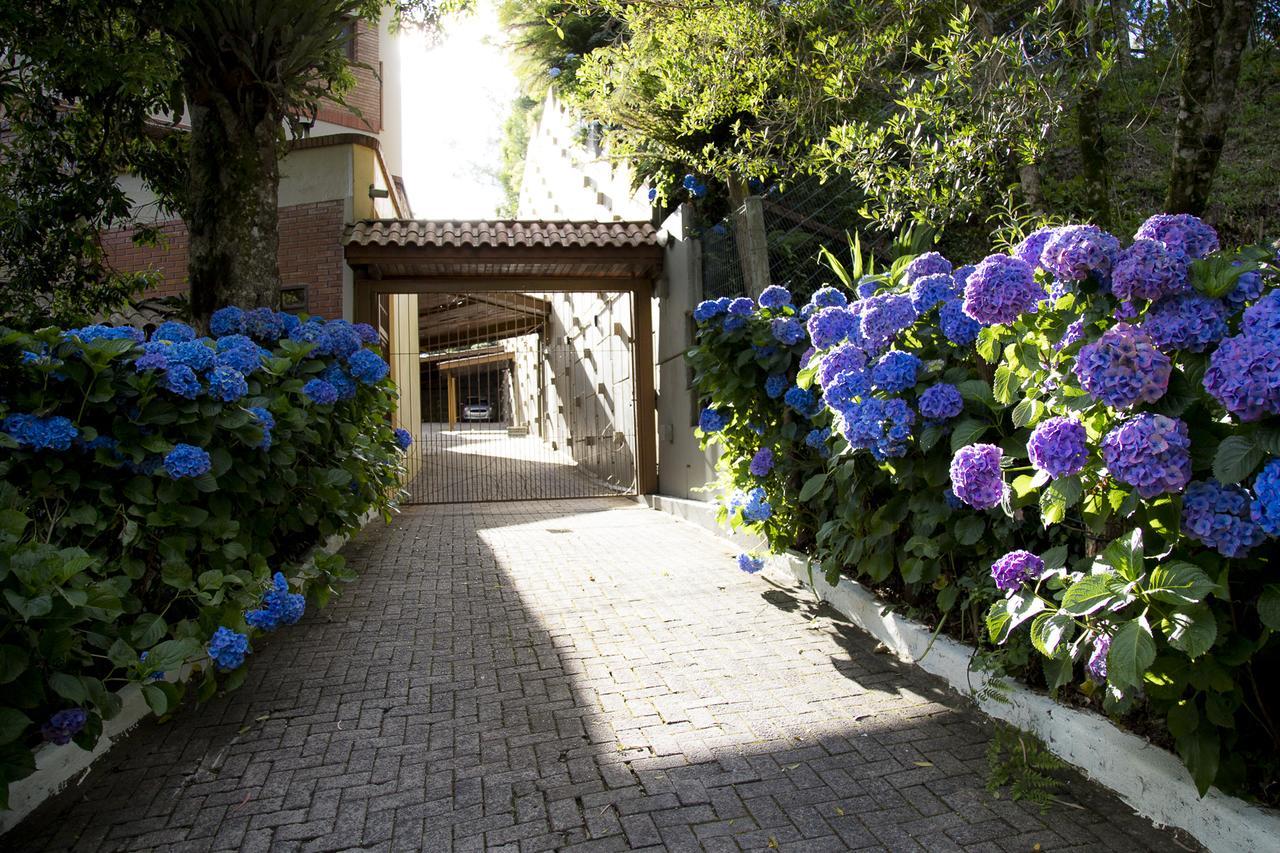 Morada Das Hortensias Lindo E Acolhedor No Centro Gramado Exterior photo